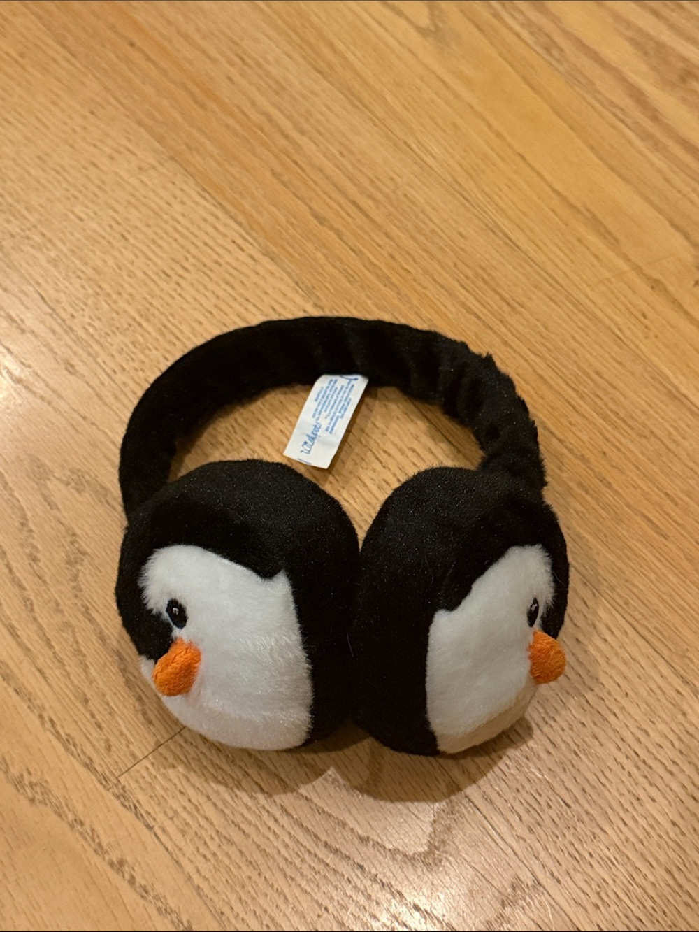 Plush Penguin Kids Earmuffs